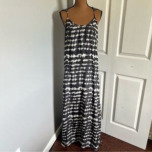 White Verve Australia Vintage Silk Maxi Dress